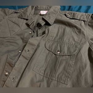 Vintage Filson Short Sleeve Safari Shooting Shirt - Size 48